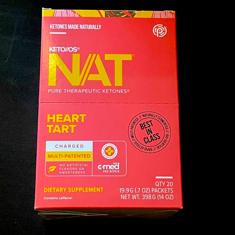 Prüvit Keto OS Heart Tart Ketones (charged)